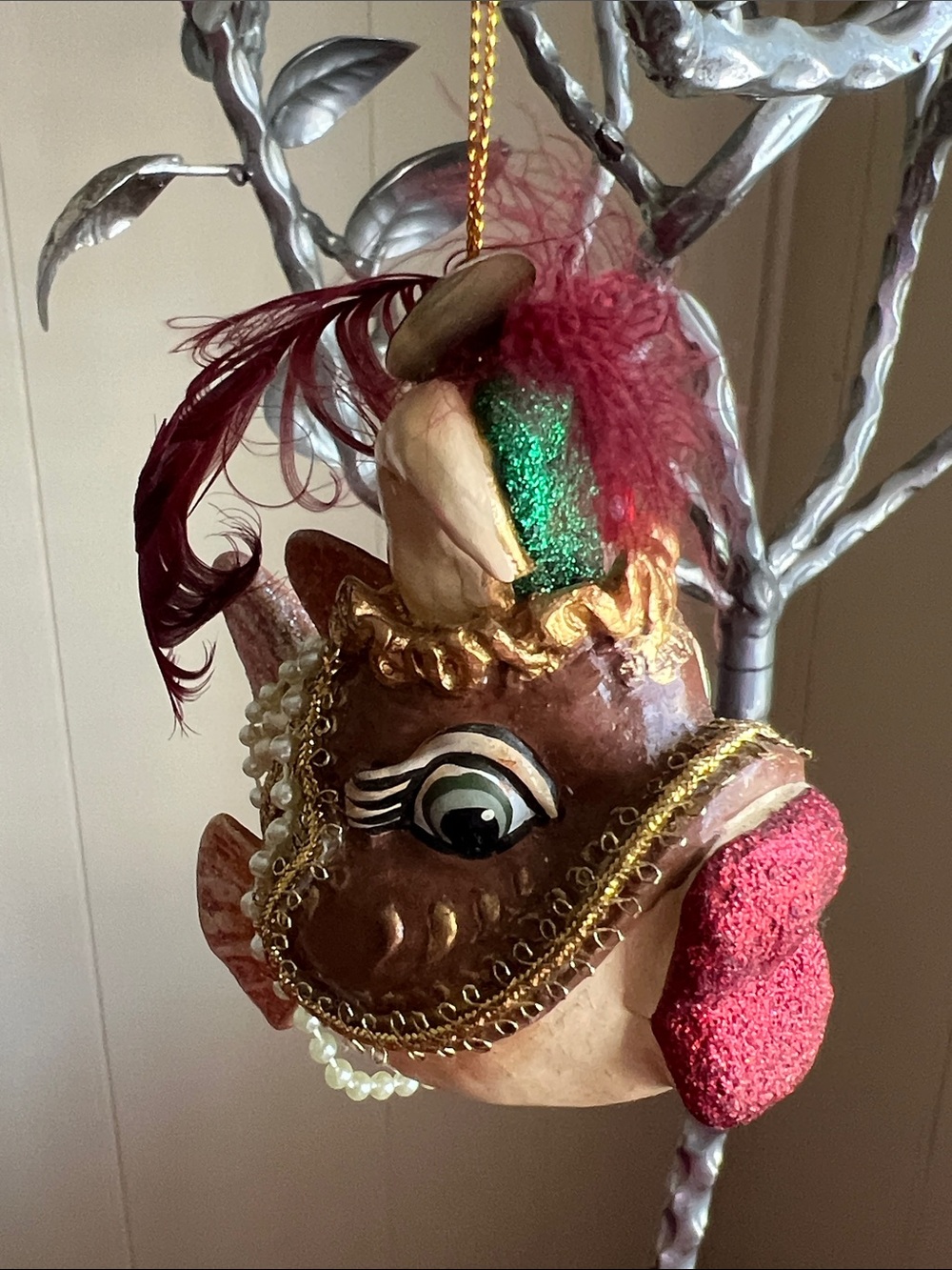 Kate Aspen Katherine’s Collection  Kissing Fish Ornament